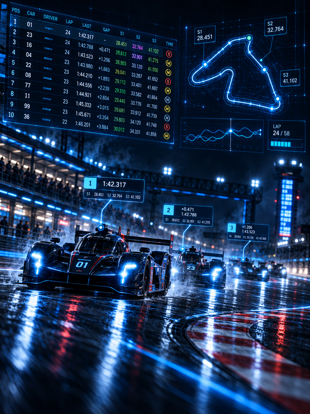 Live Timing in Track Engine